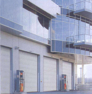 翻板車庫門|陜西西安中意電動卷閘門業