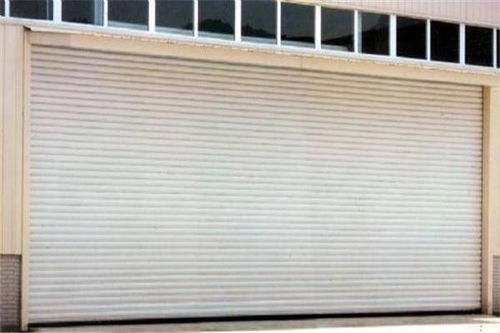 南通如皋市車庫電動卷閘門價格 宏略門業